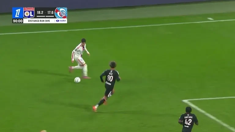 Olympique Lyon - Strasbourg 2-1, decis în prelungiri (gol Afonso Moreira 90+1)